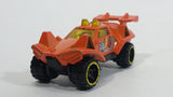 2012 Hot Wheels Quicksand Orange Die Cast Toy Car Vehicle - Yellow Tint