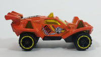 2012 Hot Wheels Quicksand Orange Die Cast Toy Car Vehicle - Yellow Tint