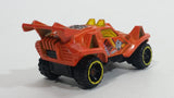 2012 Hot Wheels Quicksand Orange Die Cast Toy Car Vehicle - Yellow Tint