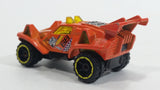 2012 Hot Wheels Quicksand Orange Die Cast Toy Car Vehicle - Yellow Tint