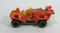 2012 Hot Wheels Quicksand Orange Die Cast Toy Car Vehicle - Yellow Tint