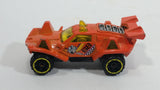 2012 Hot Wheels Quicksand Orange Die Cast Toy Car Vehicle - Yellow Tint