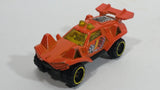 2012 Hot Wheels Quicksand Orange Die Cast Toy Car Vehicle - Yellow Tint