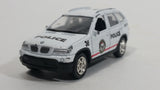 Welly BMW X5 Police 36 White No. 52057 Die Cast Toy Cop Car Vehicle