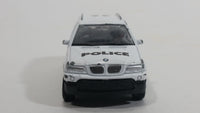 Welly BMW X5 Police 36 White No. 52057 Die Cast Toy Cop Car Vehicle