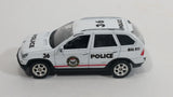 Welly BMW X5 Police 36 White No. 52057 Die Cast Toy Cop Car Vehicle