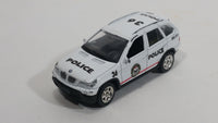 Welly BMW X5 Police 36 White No. 52057 Die Cast Toy Cop Car Vehicle