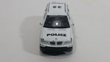 Welly BMW X5 Police 36 White No. 52057 Die Cast Toy Cop Car Vehicle