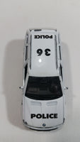 Welly BMW X5 Police 36 White No. 52057 Die Cast Toy Cop Car Vehicle