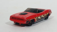 2013 Hot Wheels Showroom Heat Fleet Plymouth Barracuda Convertible Red Die Cast Toy Muscle Car Vehicle