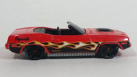 2013 Hot Wheels Showroom Heat Fleet Plymouth Barracuda Convertible Red Die Cast Toy Muscle Car Vehicle