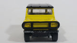 1998 Matchbox Mountain Trails Land Rover Ninety Yellow Die Cast Toy Car Vehicle