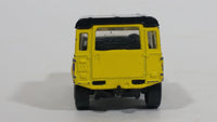 1998 Matchbox Mountain Trails Land Rover Ninety Yellow Die Cast Toy Car Vehicle