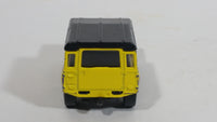 1998 Matchbox Mountain Trails Land Rover Ninety Yellow Die Cast Toy Car Vehicle