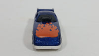 1996 Hot Wheels Flames Series Funny Car 1/5 Blue Die Cast Toy Race Car Vehicle McDonald's Happy Meal