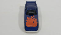 1996 Hot Wheels Flames Series Funny Car 1/5 Blue Die Cast Toy Race Car Vehicle McDonald's Happy Meal