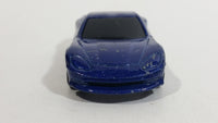 2008 Hot Wheels General Motors Chevrolet Corvette C6 Blue Die Cast Toy Car Vehicle