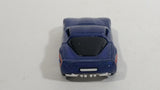 2008 Hot Wheels General Motors Chevrolet Corvette C6 Blue Die Cast Toy Car Vehicle