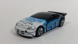 2004 Hot Wheels First Editions Realistics Dodge Neon Mopar Black White Blue Die Cast Toy Car Vehicle