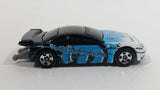 2004 Hot Wheels First Editions Realistics Dodge Neon Mopar Black White Blue Die Cast Toy Car Vehicle