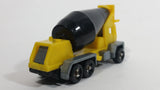 1995 Hot Wheels Oshkosh Cement Mixer Yellow & Black Die Cast Toy Truck Construction Vehicle