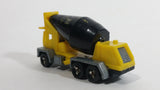 1995 Hot Wheels Oshkosh Cement Mixer Yellow & Black Die Cast Toy Truck Construction Vehicle