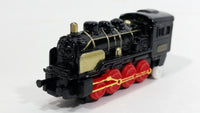 1990s Soma Santa Fe Train Engine Locomotive Pullback Motorized Friction Die Cast Toy Railroad Vehicle