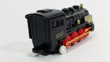 1990s Soma Santa Fe Train Engine Locomotive Pullback Motorized Friction Die Cast Toy Railroad Vehicle