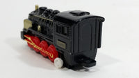 1990s Soma Santa Fe Train Engine Locomotive Pullback Motorized Friction Die Cast Toy Railroad Vehicle