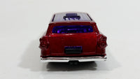 2015 Hot Wheels HW Workshop Garage 8 Crate Metalflake Dark Red Die Cast Toy Car Vehicle