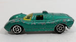 Vintage 1970s TinToys W.T. 512 Howmet "TX" Emerald Green Die Cast Toy Sports Car Vehicle - Hong Kong