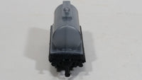 1990s Soma Train Gas Fuel Tanker Car 402107 - 10140 Grey Black Plastic Toy Railroad Vehicle