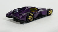 2005 Hot Wheels First Editions - Realistix Formul8r Metalflake Purple Die Cast Toy Car Vehicle Gold 10SP