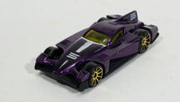 2005 Hot Wheels First Editions - Realistix Formul8r Metalflake Purple Die Cast Toy Car Vehicle Gold 10SP