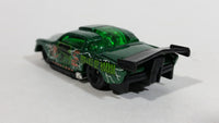 1999 Hot Wheels Terrorific At-A-Tude Metalflake Dark Green Die Cast Toy Car Vehicle