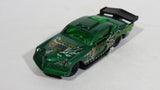 1999 Hot Wheels Terrorific At-A-Tude Metalflake Dark Green Die Cast Toy Car Vehicle