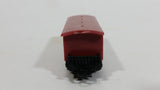 1990s Soma Train Car HP6523 Brown Red Plastic Toy Railroad Vehicle