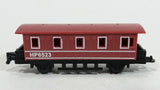 1990s Soma Train Car HP6523 Brown Red Plastic Toy Railroad Vehicle