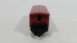 1990s Soma Train Car HP6523 Brown Red Plastic Toy Railroad Vehicle