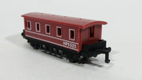 1990s Soma Train Car HP6523 Brown Red Plastic Toy Railroad Vehicle