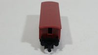 1990s Soma Train Car HP6523 Brown Red Plastic Toy Railroad Vehicle