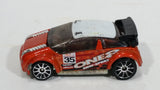 2004 Hot Wheels First Editions Realistics Super Gnat Orange Die Cast Toy Car Vehicle