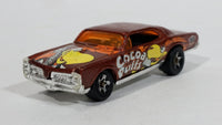 2004 Hot Wheels Cereal Crunchers Cocoa Puffs '67 Pontiac GTO Brown Die Cast Toy Muscle Car Vehicle