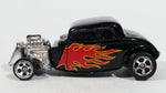 Maisto '34 Ford Hot Rod Black w/ Flames 1/64 Scale Die Cast Toy Car Vehicle