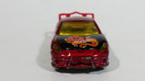 2003 Hot Wheels Dragon Wagons Toyota Celica Metallic Red Die Cast Toy Race Car Vehicle