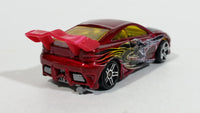 2003 Hot Wheels Dragon Wagons Toyota Celica Metallic Red Die Cast Toy Race Car Vehicle