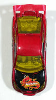 2003 Hot Wheels Dragon Wagons Toyota Celica Metallic Red Die Cast Toy Race Car Vehicle