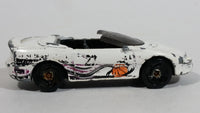 2000 Hot Wheels Sport Stars Camaro Convertible White Die Cast Toy Car Vehicle - Basketball Themed