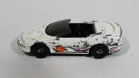 2000 Hot Wheels Sport Stars Camaro Convertible White Die Cast Toy Car Vehicle - Basketball Themed