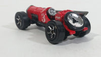 2001 Hot Wheels First Editions Old No. 3 Red Die Cast Toy Race Car Vehicle